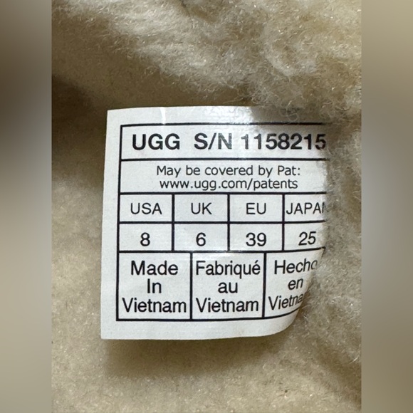 Ugg Pumped Slides Chestnut Size 8 Like New! - Picture 6 of 9